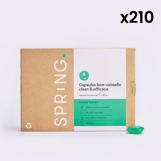 Capsules de gel lave-vaisselle (x210)